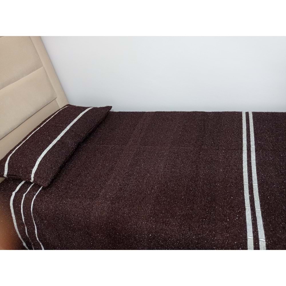 Romanza El Dokuma Tek Kişilik Yatak Örtüsü 160*260 Kahve