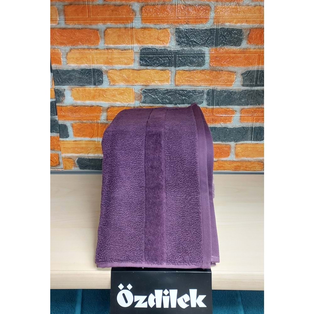 Özdilek Svv Border Kalın & Yumuşak El-Yüz Havlusu (40x76) - Mulberry (Karadut)