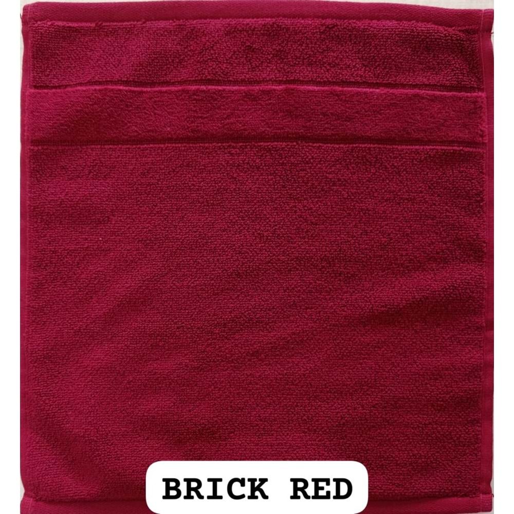 Özdilek Svv Border Kalın & Yumuşak Mutfak Havlusu (33x33) - Brick Red (Kırmızı)