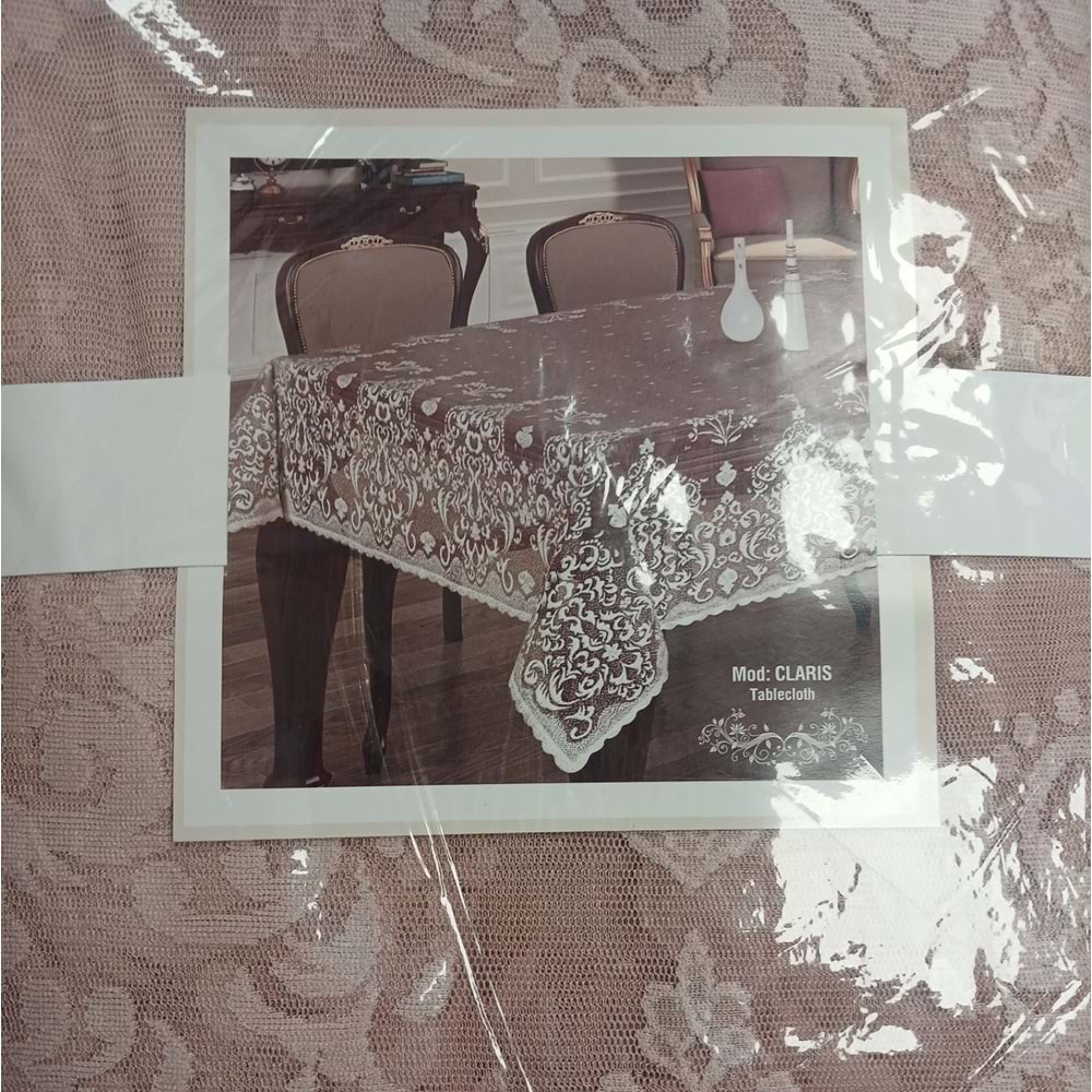 Bediroğlu Örme Masa Örtüsü 160*220 Gül kurusu