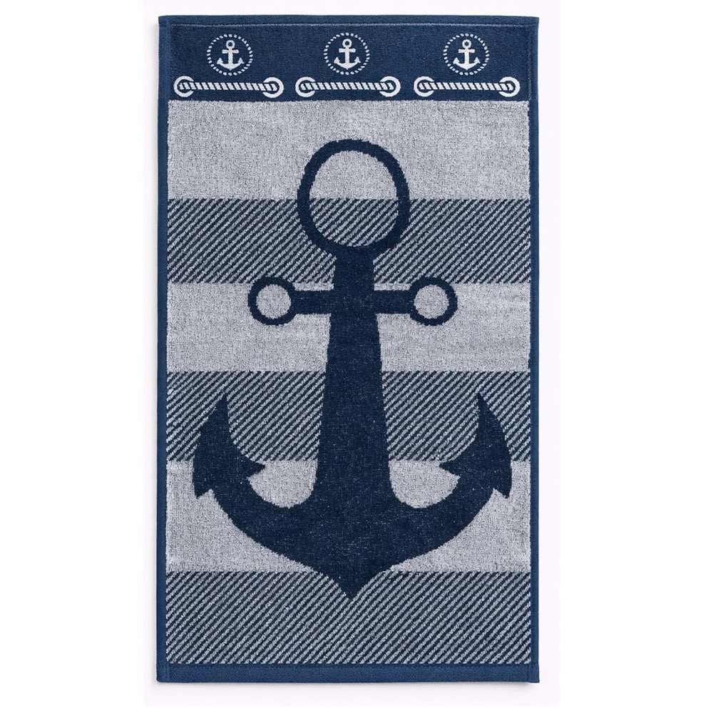 Özdilek Summer Heat Sailor Mutfak Havlusu (30x50)-Gri