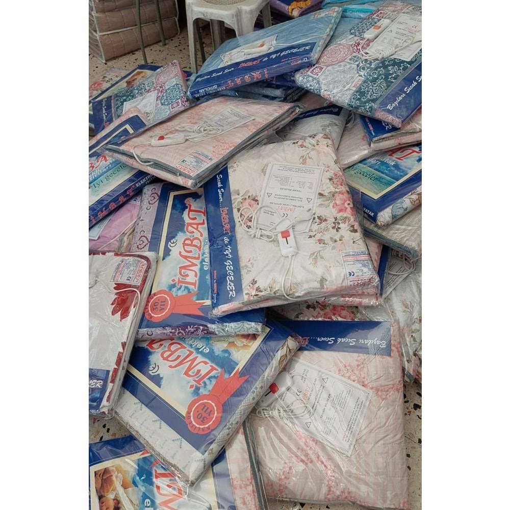 İmbat Keçeli Çift Kişilik Elektrikli Battaniye (120x150)