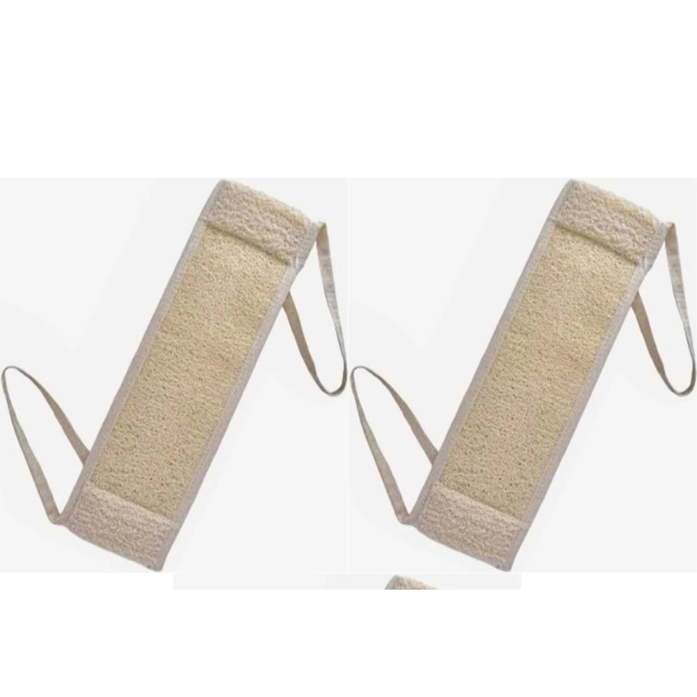 Derma Naturel Loofah ( kabak) İpli Kemer Ms 12 krem