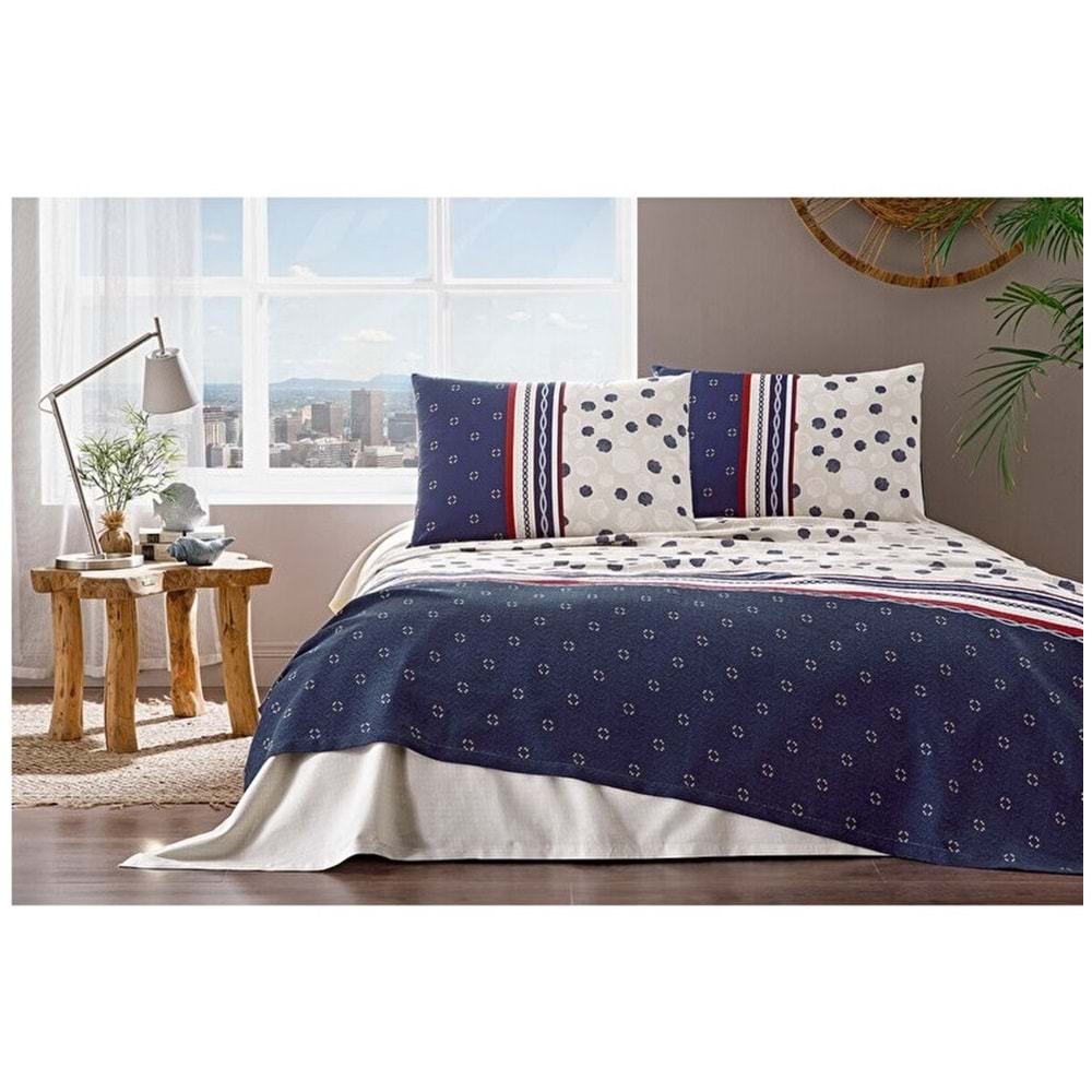 Özdilek Rf -Sea Shell Bej- Çift Kişilik Pike Takımı