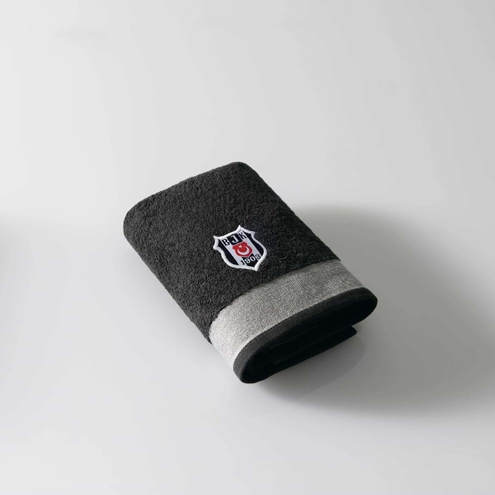 Taç Taraftar Lisanslı Beşiktaş Bukle El-Yüz Havlusu (50x90)