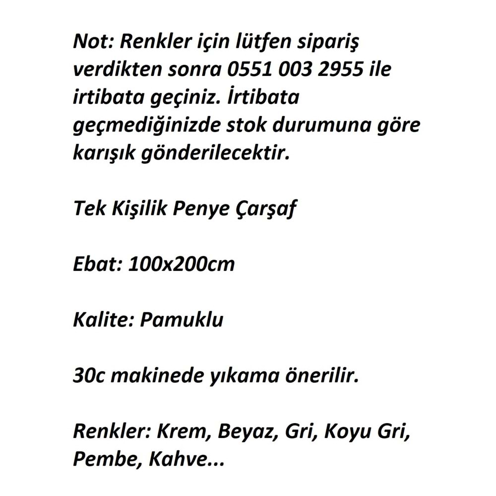 Sefa Lastikli Tek Kişilik Penye Çarşaf (100x200)-Asorti