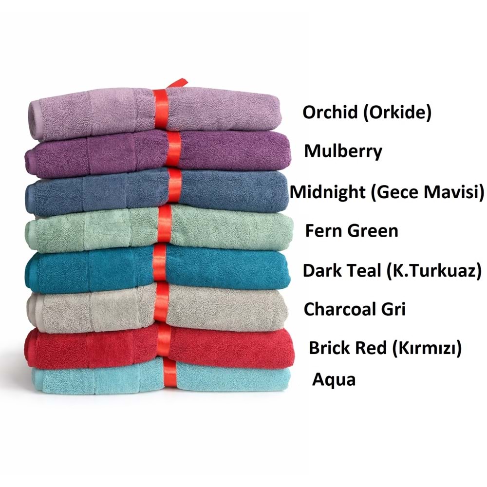 Özdilek Svv Border Kalın ve Süper Emici Yeni Seri Banyo Havlusu (76x147) - Mulberry (Karadut)
