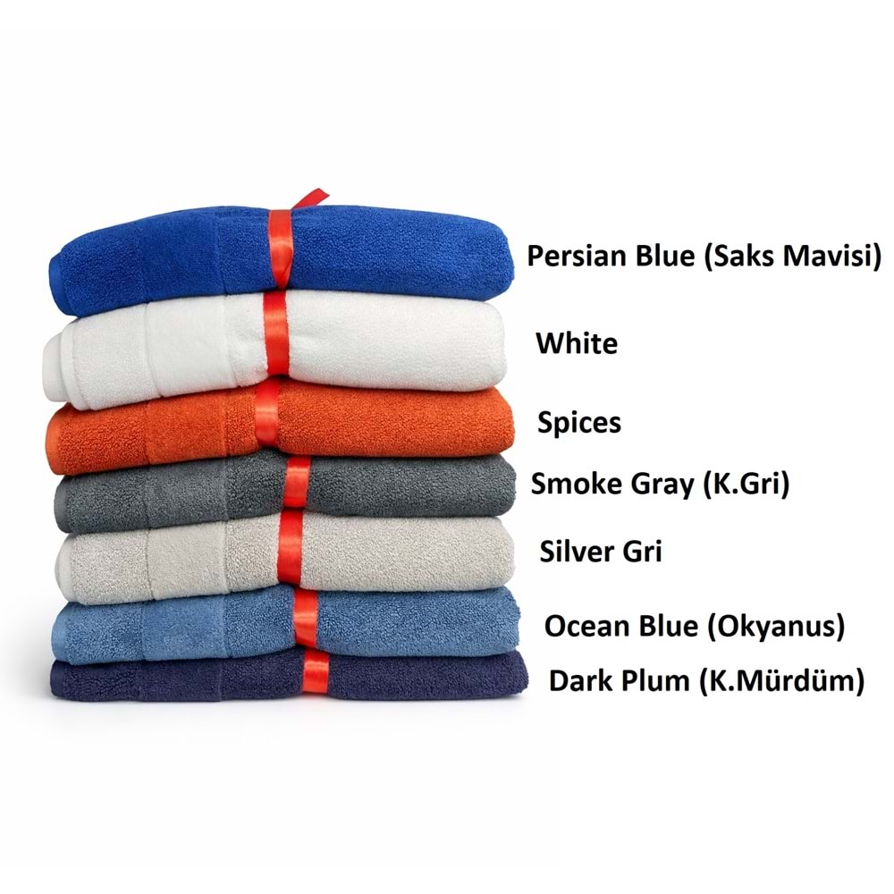 Özdilek Svv Border Kalın ve Süper Emici Yeni Seri Banyo Havlusu (76x147) - Persian Blue (Saks Mavisi)