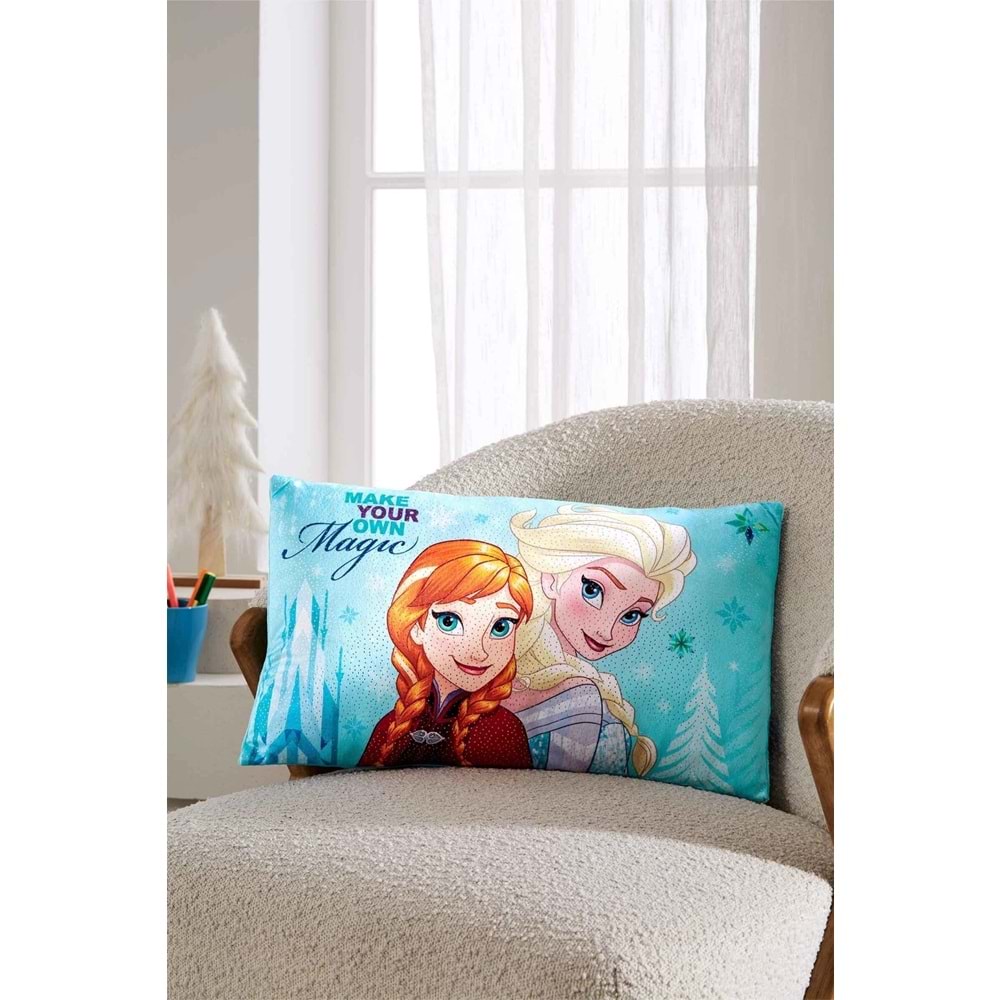 Özdilek Lisanslı Dekoratif -Frozen- Kırlent Yastığı (50x30)