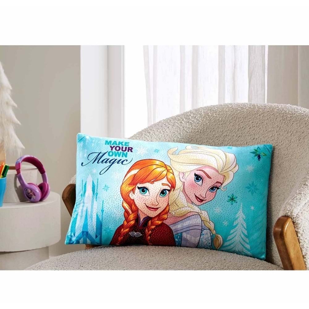 Özdilek Lisanslı Dekoratif -Frozen- Kırlent Yastığı (50x30)