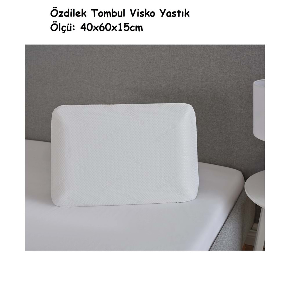 Özdilek Visco Tombul Yastık (40x60x15)