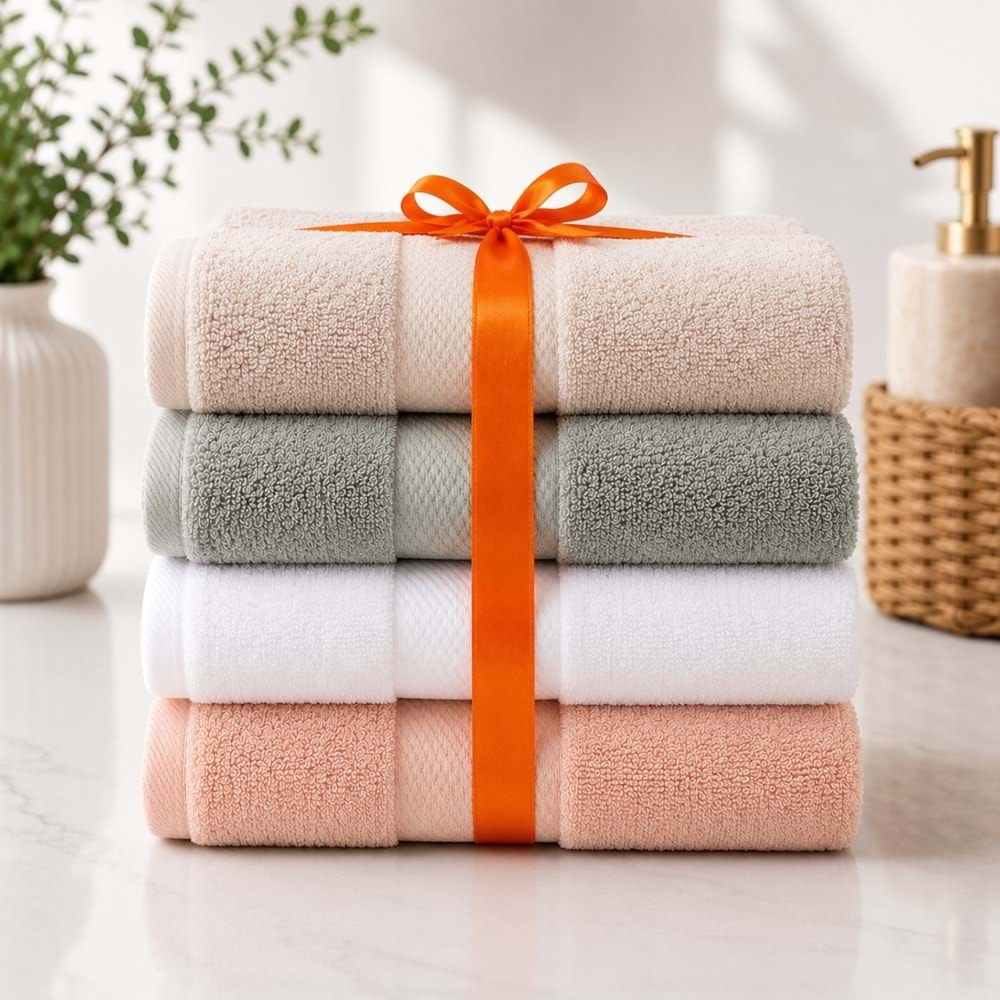 Özdilek -Woven 4 LÜ SET- Süper Yumuşak El ve Yüz Havlusu (50x90)