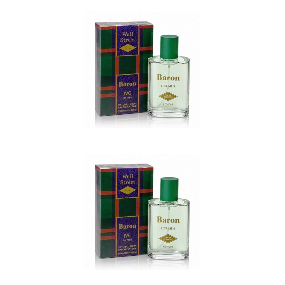 Wall Street 2Lİ SET -Baron Ivc- For Men Parfüm 100ml