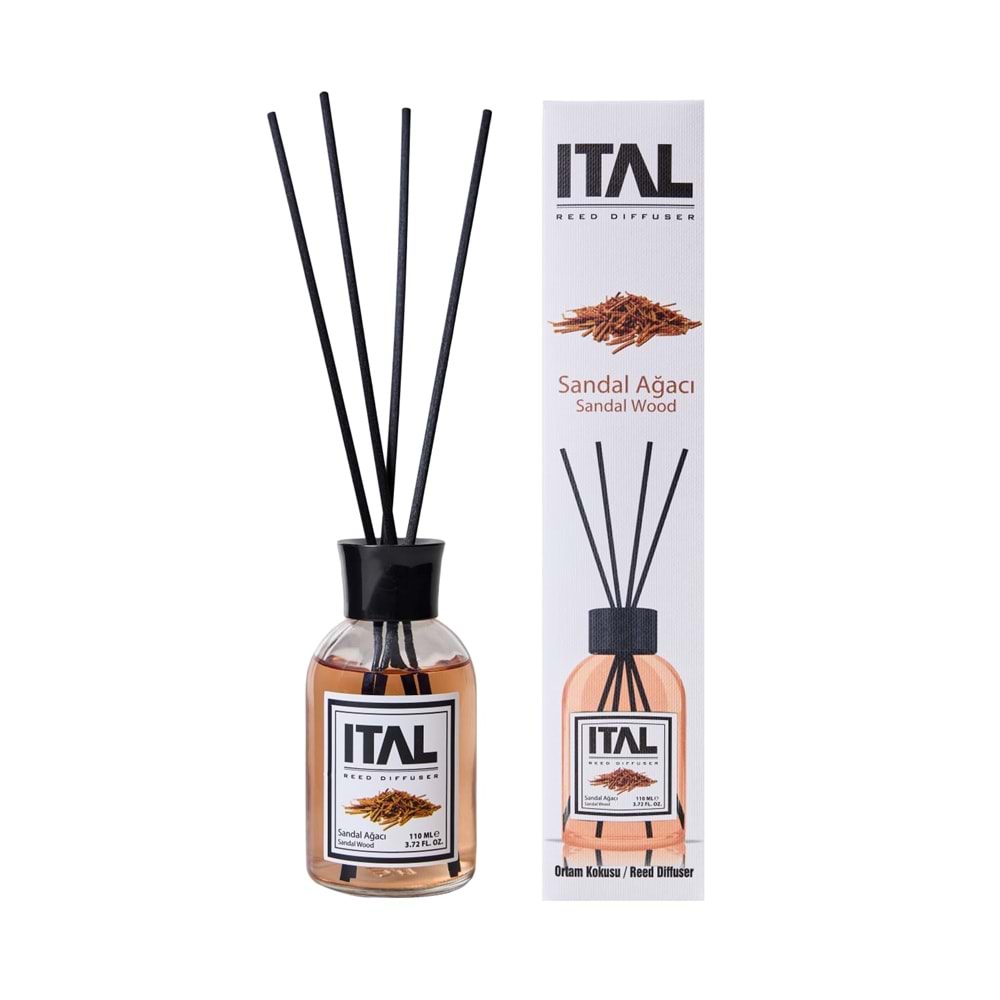 Ital Parfüm -Sandal Ağacı- Çubuklu Oda Kokusu (110ml)