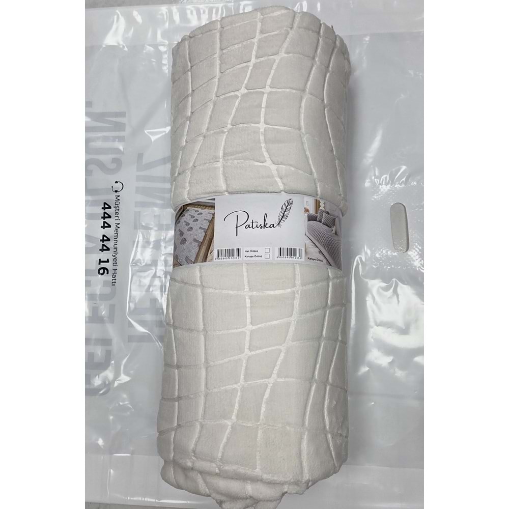 Patiska 6m2 Lastiksiz Halı Örtüsü Lazer Kesim (200x300)-Asorti