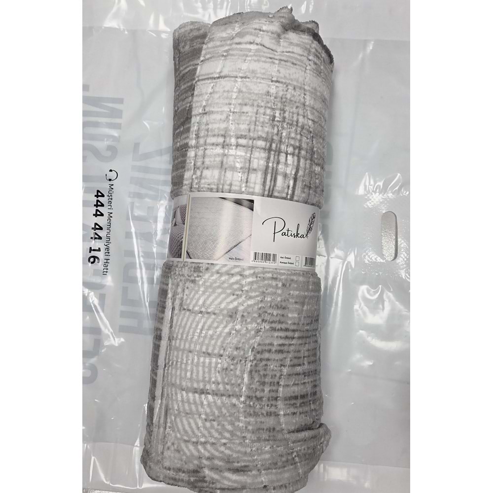 Patiska 6m2 Lastiksiz Halı Örtüsü Lazer Kesim (200x300)-Asorti
