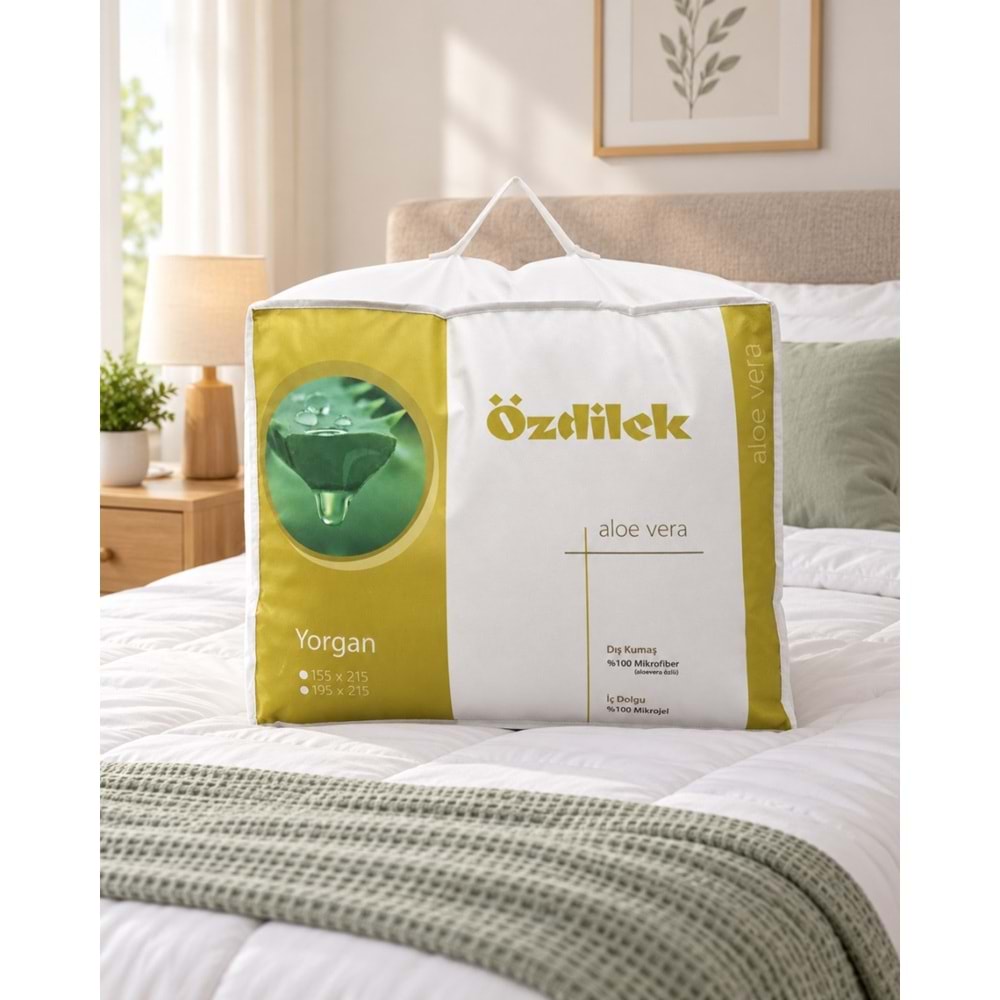 Özdilek Aloevera Tek Kişilik Yorgan (155x215)