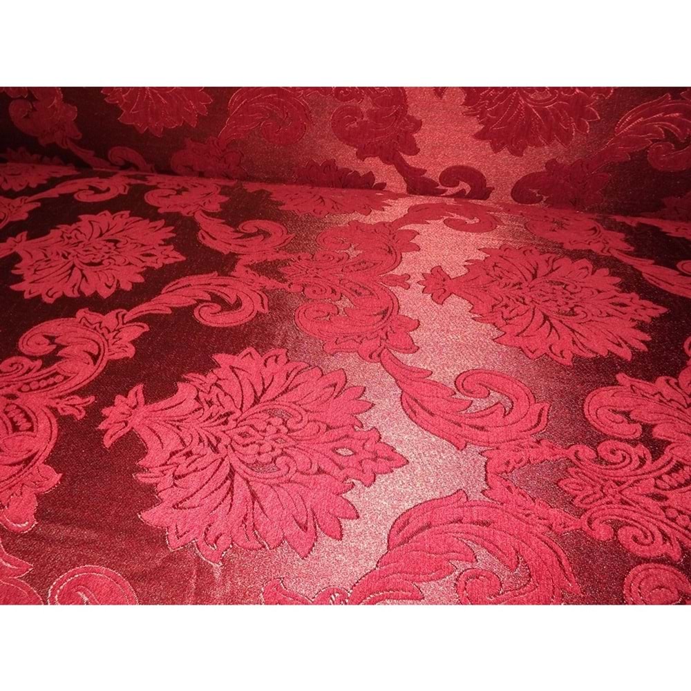 Milenyum Saraylı Lüx Kolsuz Çekyat Örtüsü (200x170)-Bordo