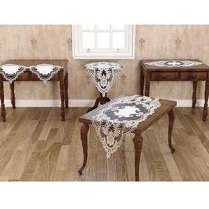 Tropik Home 5 Parça Salon Takımı (1158-8 Krem)
