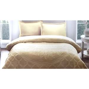 Özdilek Trendy Embos Çift Kişilik Battaniye (220x240)-Hardal