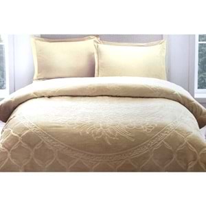 Özdilek Trendy Embos Çift Kişilik Battaniye (220x240)-Hardal