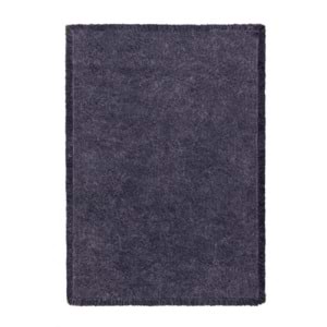 Mandaş Halı Rustik RS01 Anthracite Dört Tarafı Saçaklı Pamuklu Yıkanabilir Kilim - 80X150CM