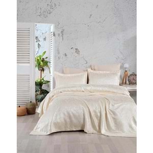 jolly home şönil tek kişilik yatak örtüsü 160*240 krem