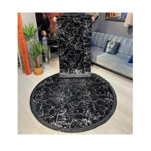 Mandaş Tekstil Simli Lüks Peluş Tavşan Tüyü Post Halı M2 (A+ Kalite)-Özel Ebat
