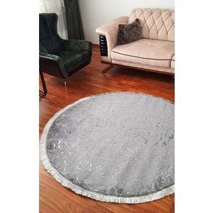 Mandaş Tekstil Simli Lüks Peluş Tavşan Tüyü Post Halı M2 (A+ Kalite)-Özel Ebat