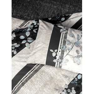 Cotton Box Rnf Modeline Tek Kişilik Nevresim Takımı Lehlare Antrasit