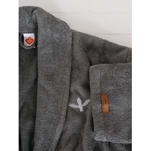 Cotton box Tek Bornoz Wellness Zen s/m Antrasit
