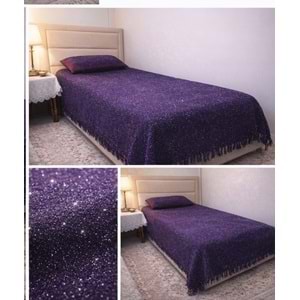 Romanza El Dokuma Tek Kişilik Yatak Örtüsü 160*260 Mor 2