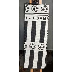 Pamuklu Çok Amaçlı Spor Desen Tek Kişilik Pike, Yatak Ört (160x230)