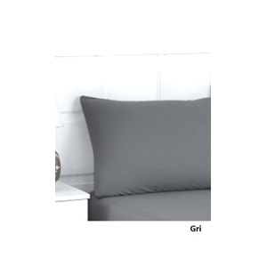 Weekend Home Düz Renk 2li Ranforce %100 Pamuk Yastık Kılıfı (50x70)-Asorti