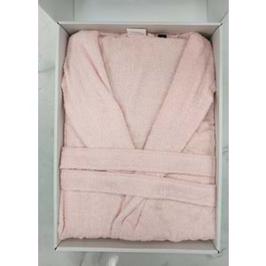 Polo Life Kutulu Bamboo Tek Bornoz Şalyaka-Pembe (XXL Beden)