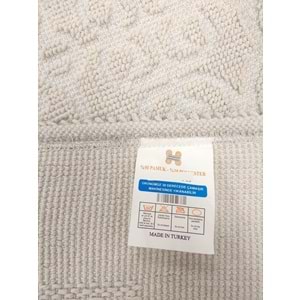 Pamuklu Bukle Lüks Kilim, Yolluk (80x300)-Spiral Krem