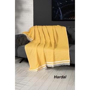 Alinda Pamuklu Maxi Boy Kolları Kapatan Kaymaz Terletmez Koltuk Örtüsü (170x300)
