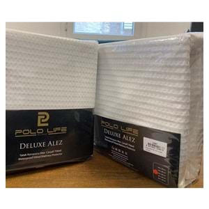 Polo Life Jakarlı Örme Kumaş Delux Full Lastikli Sıvı Geçirmez Çift Kişilik Alez (160x200)