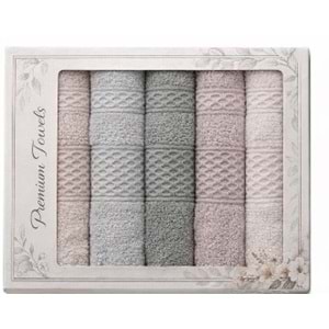 Polo Life 30x50 renkli 6 Lı Bambu Beloved Mutfak Havlusu (Kutulu)-Asorti