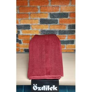 Özdilek Svv Border Kalın & Yumuşak El-Yüz Havlusu (40x76) - Brick Red (Kırmızı)