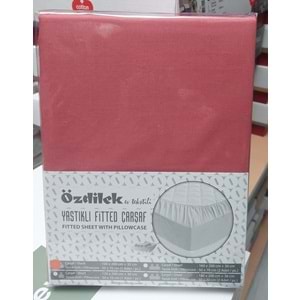Özdilek Colourist Fitted Lastikli Tek Kişilik Çarşaf Seti (100x200)-K.Mercan
