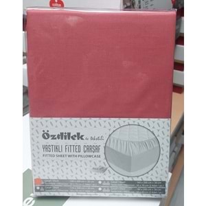 Özdilek Colourist Fitted Lastikli Battal Çift Kişilik Çarşaf Seti (180x200)-K.Mercan