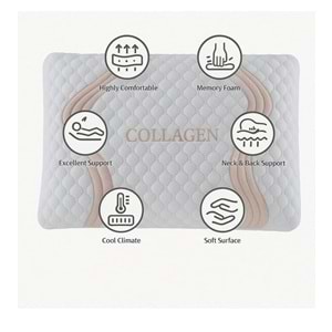 Özdilek Visco Collagen Ortopedik Yastık (40x60x13)
