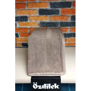 Özdilek Svv Border Büyük Boy Banyo Havlusu (89x173) - Light Brown (A.Kahve)