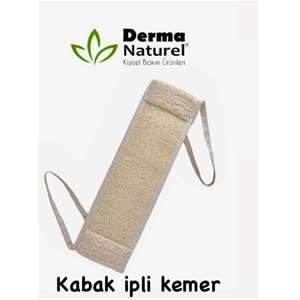 Derma Naturel Loofah ( kabak) İpli Kemer Ms 12 krem