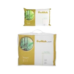 Özdilek 1 Adet Bambu Yorgan + 1 Adet Bambu Yastık (Tek Kişilik Set)