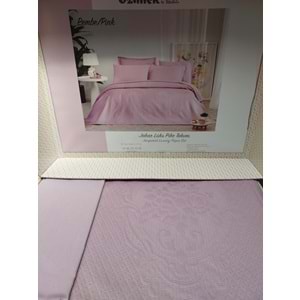 Özdilek Rf -Pembe- Jakar Lux KP (Z) Çift Kişilik Pike Takımı (4 Yastık Kılıflı)