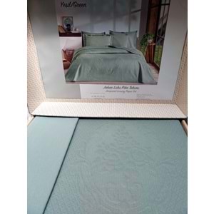 Özdilek Rf -Yeşil- Jakar Lux KP (Z) Çift Kişilik Pike Takımı (4 Yastık Kılıflı)