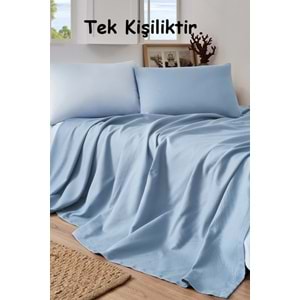 Özdilek Rf -Colourist Buz Mavi Marin- Tek Kişilik Pike Takımı