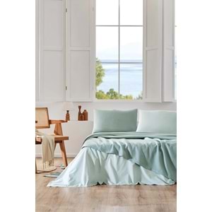 Özdilek Rf -Colourist Çağla Nil- Lastikli Çarşaflı Tek Kişilik Pike Takımı